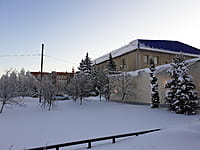 Административно-бытовое здание. 25 января 2022 (вт).