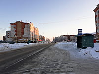 Улица Раздольная (г. Канаш). 25 января 2022 (вт).